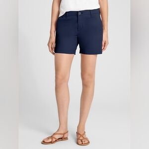 GAP - 5" City Shorts In Twill Navy Uniform Khakis Chino Short 232490 | 00